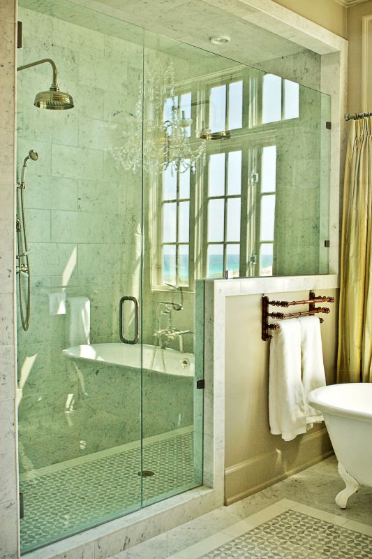Luxury Master Bathroom Floors
